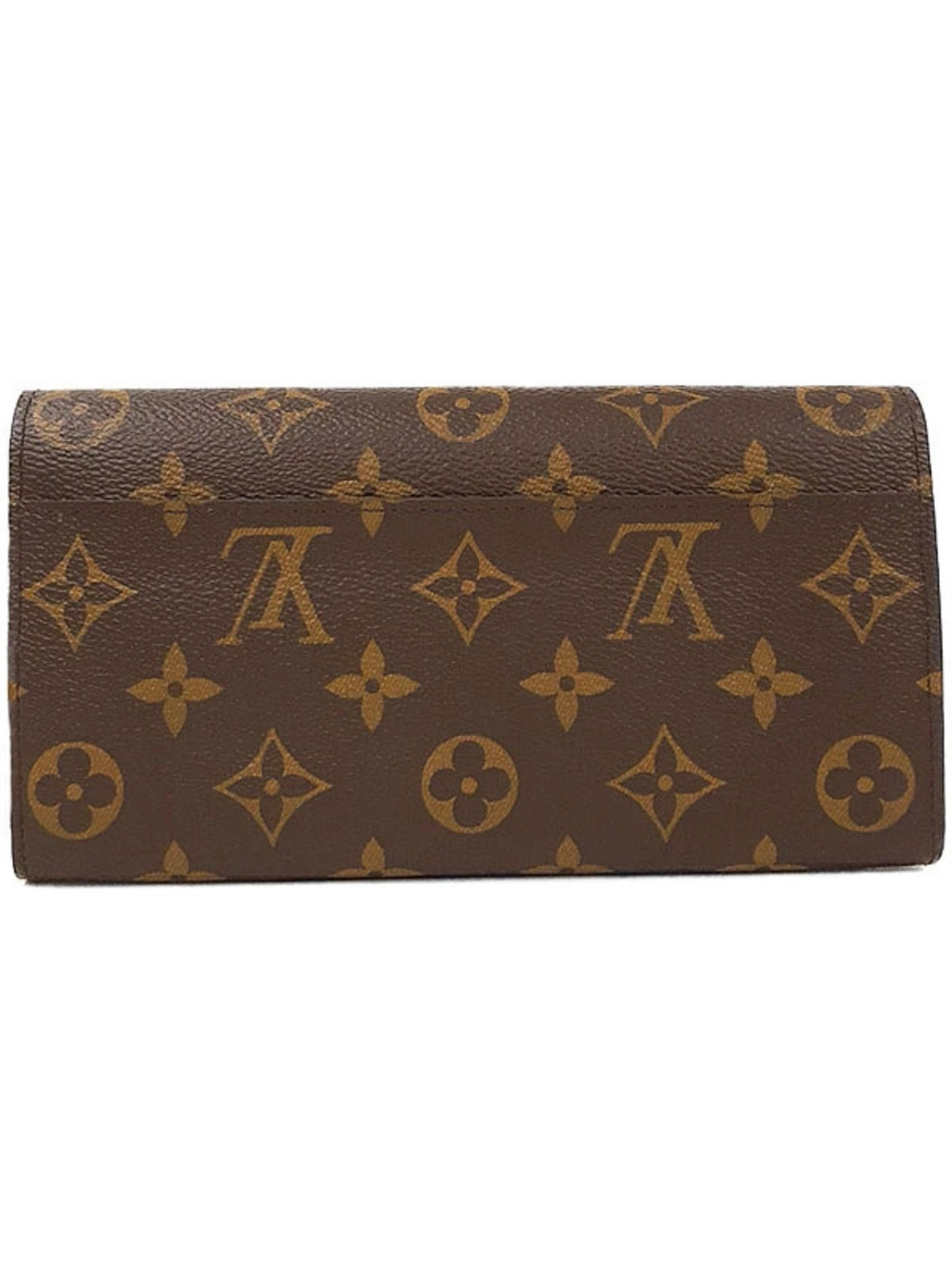 Louis Vuitton Wallet Long Bi fold Sarah Portefeuille Monogram Brown